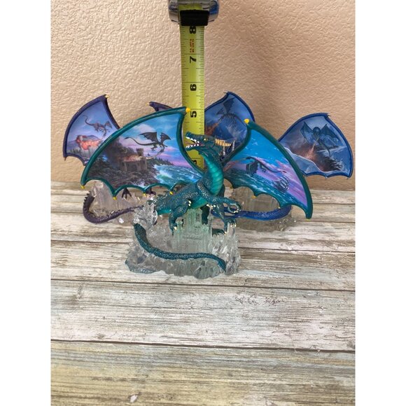 Set of 3 The Dragon’s Realm Collection Fantasy Dragon Figs - Hamilton Collection - Picture 13 of 13